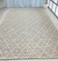 Ramsha Handmade Living Room 250x350cmNatural White Color Wool &amp; Cotton Woven Rug - SRN 012