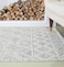 Ramsha Handmade Natural White Color 80X200cm Woven Rug - SRN 019