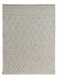 Ramsha Handmade Area Rug 250X350cm  Natural White Color Woven Rug - SRN 019