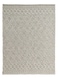 Ramsha Handmade Area Rug 250X350cm  Natural White Color Woven Rug - SRN 019