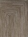 Handmade Natural Color 80x200cm Wool Floor Braided Rug - BR 052