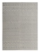 Ramsha Handmade Natural White Color Living Room 300x400cm Outdoor Woven Rug - SRN 004