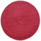 Ramsah Handmade red color 150 cm round rug br-060 Braided Jute Floor Round Rug