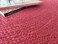 Ramsah Handmade red color 150 cm round rug br-060 Braided Jute Floor Round Rug