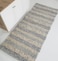 Ramsha Handmade 80x200cm Natural Color Woven Wool &amp; Cotton Home Decor Woven Rug - SR 050