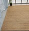 Handmade Natural Color rectangle shaped rug 250X350 cm Br-018 Braided Jute Rug