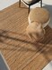 Handmade Natural Color Area rug rectangle shaped rug 300X400 cm Br-021 Braided Jute Rug