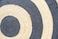 Handmade Braided Jute Floor Round Rug: Great Match for Dining Room - BR 058 (200cm)