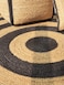 Handmade Braided Jute Floor Round Rug: Great Match for Dining Room - BR 058 (200cm)