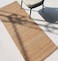 Ramsha Handmade rug runner 80x200 cm Natural color Decorative bedroom rug Jute Floor Braided Rug - BR 071