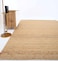 Ramsha Handmade rug area rug 200x300 cm Natural color Decorative bedroom rug Jute Floor Braided Rug - BR 071