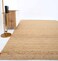 Ramsha Handmade Natural Color Jute Area rug 250x350 cm br-071 bedroom rug Floor Braided Rug