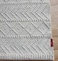 Handmade Ramsha White Color 80X200 CM Home Decor Polyester Woven Rug - SR 022