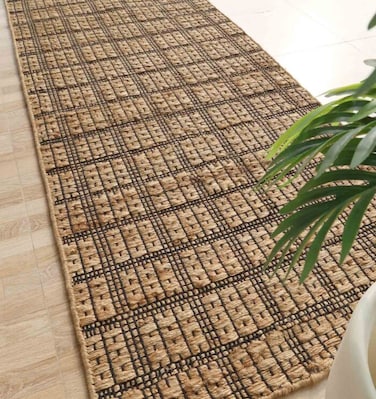 Natural Color Ramsha Handmade Living Room 80X200 CM Decor Woven Rug - WR 032