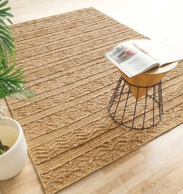 Natural Color Ramsha Handmade Area Rug 300X400 CM Decor Woven Rug - WR 033