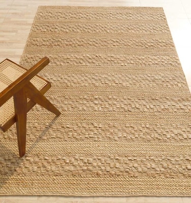 Ramsha Handmade Natural Color Bedroom 170X240 CM Decor Woven Rug - WR-034