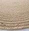 Handmade Natural Round Jute Rug - 90 CM Circle Jute Rug for Home Decor (BR 088)