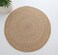 Handmade Natural Round Jute Rug - 150 CM Circle Jute Rug for Home Decor (BR 088)