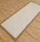 Ramsha Natural and Bleach White Color Hallway Home Decor Rectangle 80X200 cm Jute Rug - BR 089