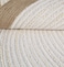 Natural and Bleach White Color Ramsha Living Room Home Decor 120 cm Round Jute Rug - BR 089