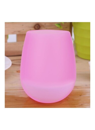 Unbreakable Silicone Glass Pink