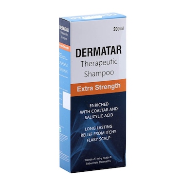 Dermatar Extra Strength Therapeutic Shampoo 200ml