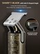 DOSCHER Electric Shaver for Men,Clipper and Trimmer for Men with LCD Display, Men's Shaving Machine 2000mAh Rechargeable Battery