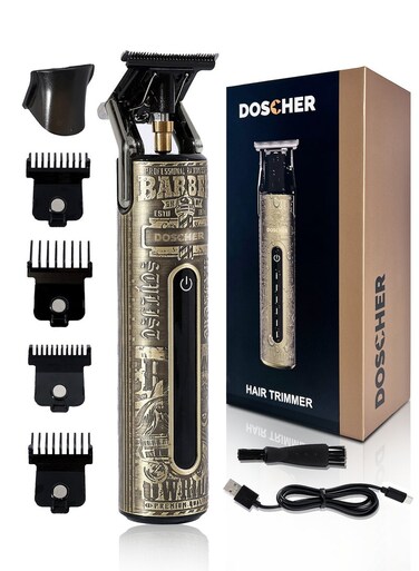 DOSCHER Electric Shaver for Men,Clipper and Trimmer for Men with LCD Display, Men's Shaving Machine 2000mAh Rechargeable Battery