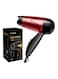 Travel Hair Dryer 1200W With Folding Handle Green/White