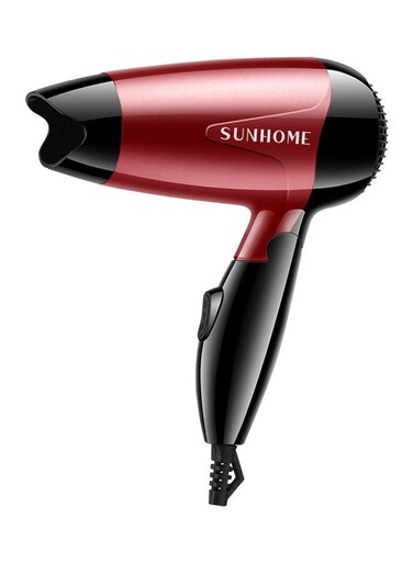 Travel Hair Dryer 1200W With Folding Handle Green/White