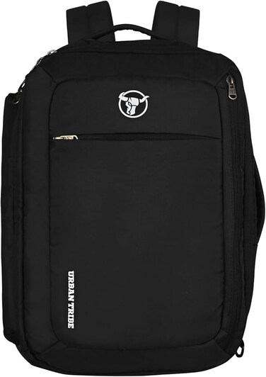 URBAN TRIBE 20 Ltrs Black Laptop Backpack (Trans4Mer)