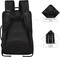 URBAN TRIBE Dio Laptop Backpack (Black)