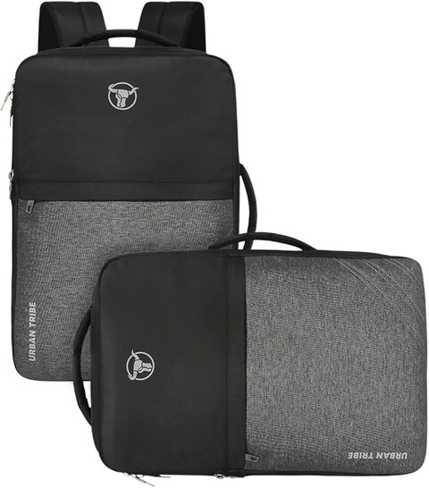URBAN TRIBE Dio Laptop Backpack (Black)