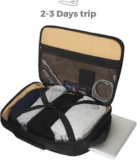 URBAN TRIBE Dio Laptop Backpack (Black)