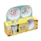 Dinewell 5-Piece Kids Dinner Set &ndash; Unicorn Theme &ndash; Magical Unicorn Design with Divided Plate, Bowl, Cup, Spoon &amp; Fork &ndash; Non-Toxic, Lightweight Tableware for Kids &ndash; DWKS001UNI