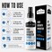 Den of Man Hair Growth Inhibitor Spray, 100ml - After Shave &amp; Wax Care, Slower Regrowth Look