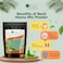 Bliss of Earth Basil Henna Powder, Herbal Hair Color, 100g - Natural Henna Hair Dye Powder