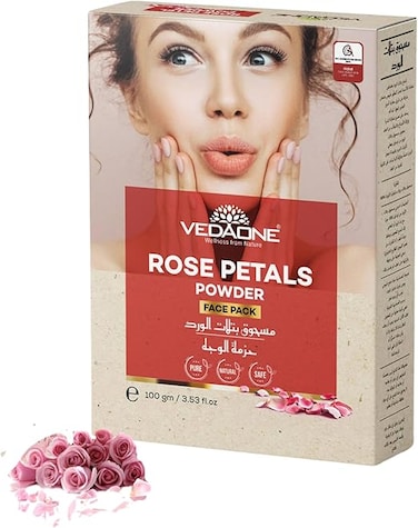 Rose Petals powder/face pack Rose petals Face pack for both men and women 100GM Pack Natural and organic  RIch in Natural oils, Anti- oxidants  Suitable for all skin types  Shade-Dried