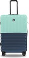 Nasher Miles Istanbul Hard-Sided ABS and PC Check-in Luggage 28 inch   75cm   8 Wheels Large Trolley Bag for Travel   Suitcase (Teal Dark Blue)