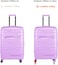 Nasher Miles Paris Hard-Sided Polypropylene Check-in Luggage 28 inch   75cm   8 Wheels Large Trolley Bag for Travel   Suitcase (Purple)