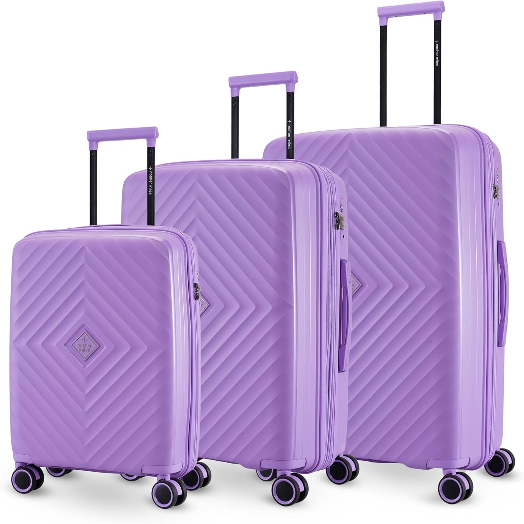 Buy Nasher Miles Antwerp Hard-Sided Polypropylene Luggage Set of