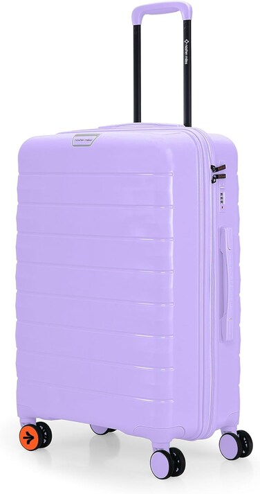 Nasher Miles Vienna Hard-Sided Polypropylene Check-in Luggage Purple 24 inch  65 Trolley Bag