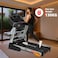 جهاز المشي متعدد الوظائف PowerMax Fitness TDM-100M بقوة 5 حصان للاستخدام المنزلي مع جهاز تدليك   يتحمل وزنًا يصل إلى 130 كجم   3 مستويات ميل يدوية   سرعة قصوى 12 كم/ساعة   بلوتوث لتطبيق Fitshow ومكبر صوت MP3
