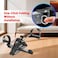 PowerMax Fitness BS-MINI Mini Cycle Pedal Exerciser With Adjustable Resistance And Digital Display - For Light Leg And Arm Exercise And Physiotherapy At Home
