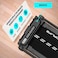 جهاز المشي الكهربائي القابل للطي PowerMax Fitness Jogpad (بقوة قصوى 4 حصان)، بمقبض وجهاز تحكم عن بعد، يتحمل حتى 120 كجم، سرعة قصوى 12 كم/ساعة، سطح جري بمقاس 1080 مم × 400 مم، تقنية بلوتوث، مكبر صوت