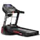 جهاز المشي المنزلي PowerMax Fitness Tdm-96M بقوة 4 حصان، يتحمل حتى 110 كجم، سرعة حتى14 كم، 4 مستويات ميل يدوية، بلوتوث للتطبيقات، ومكبر صوت، ومشغل MP3، وجهاز تدليك، وجهاز كارديو قابل للطي، وشاشة LCD.