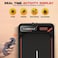 جهاز PowerMax Fitness VibroPad للمشي والاهتزاز (متعدد الوظائف 4 في 1) للاستخدام المنزلي، مزود بمحرك BLDC بقوة 3.5 حصان   إمكانية تعديل الميل يدوياً بنسبة 8% مع جهاز تحكم عن بُعد   سرعة قصوى 6 كم/ساعة   شاشة LED   مساحة الجري 900 × 385 مم