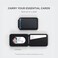 Satechi Magsafe Wallet, Vegan-Leather Magnetic Wallet for iPhone with 4 Card Slots, NFC Pass Through, Phone Stand for iPhone 16, iPhone 15, iPhone 14, iPhone 13, iPhone 12 &ndash; Black
