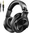 OneOdio A71 Hi-Res Studio Recording Headphones - Wired Over Ear Headphones with SharePort, Professional Monitoring &amp; Mixing Foldable Headphones with Stereo Sound (Black)