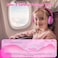iClever Kids Headphones Wireless, 60H Play Time, 74/85 dBA Safe Volume, Bluetooth 5.4, USB C, Over Ear Kids Bluetooth Headphones with Mic AUX Cord for Travel/School

